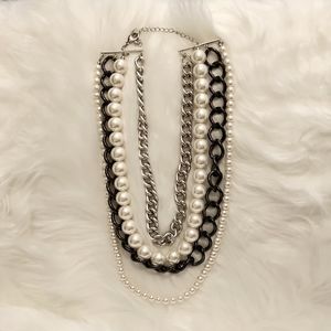 Layered look necklace